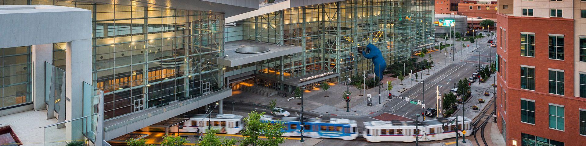 Shot of Downtown Denver Convention Center